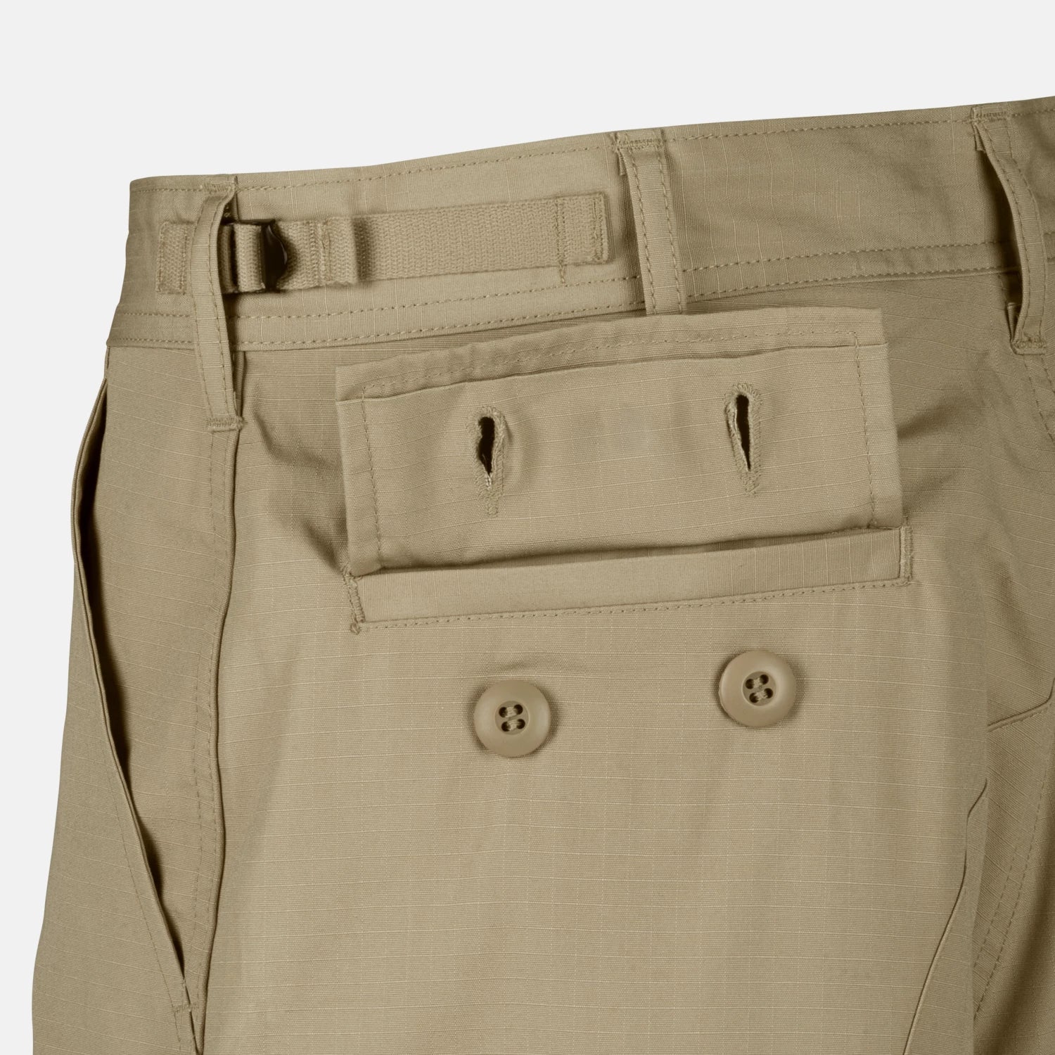 Helikon-Tex BDU krátke nohavice Ripstop bavlnené, US Desert – detail 6