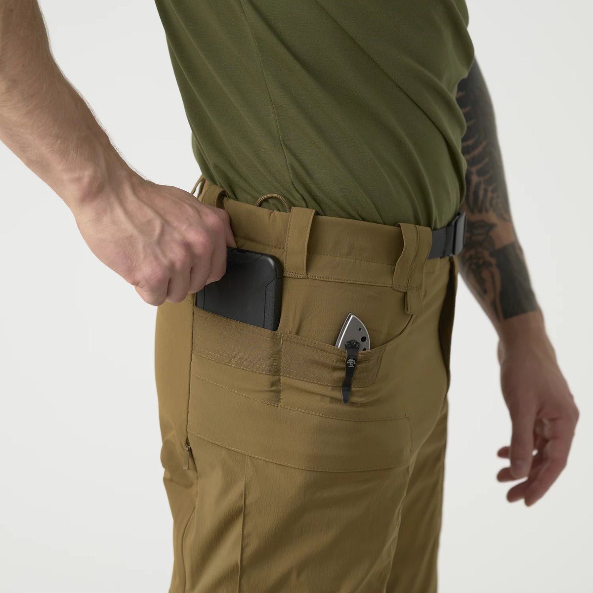Helikon-Tex BLIZZARD nohavice StormStretch, Adaptive Green – detail 3