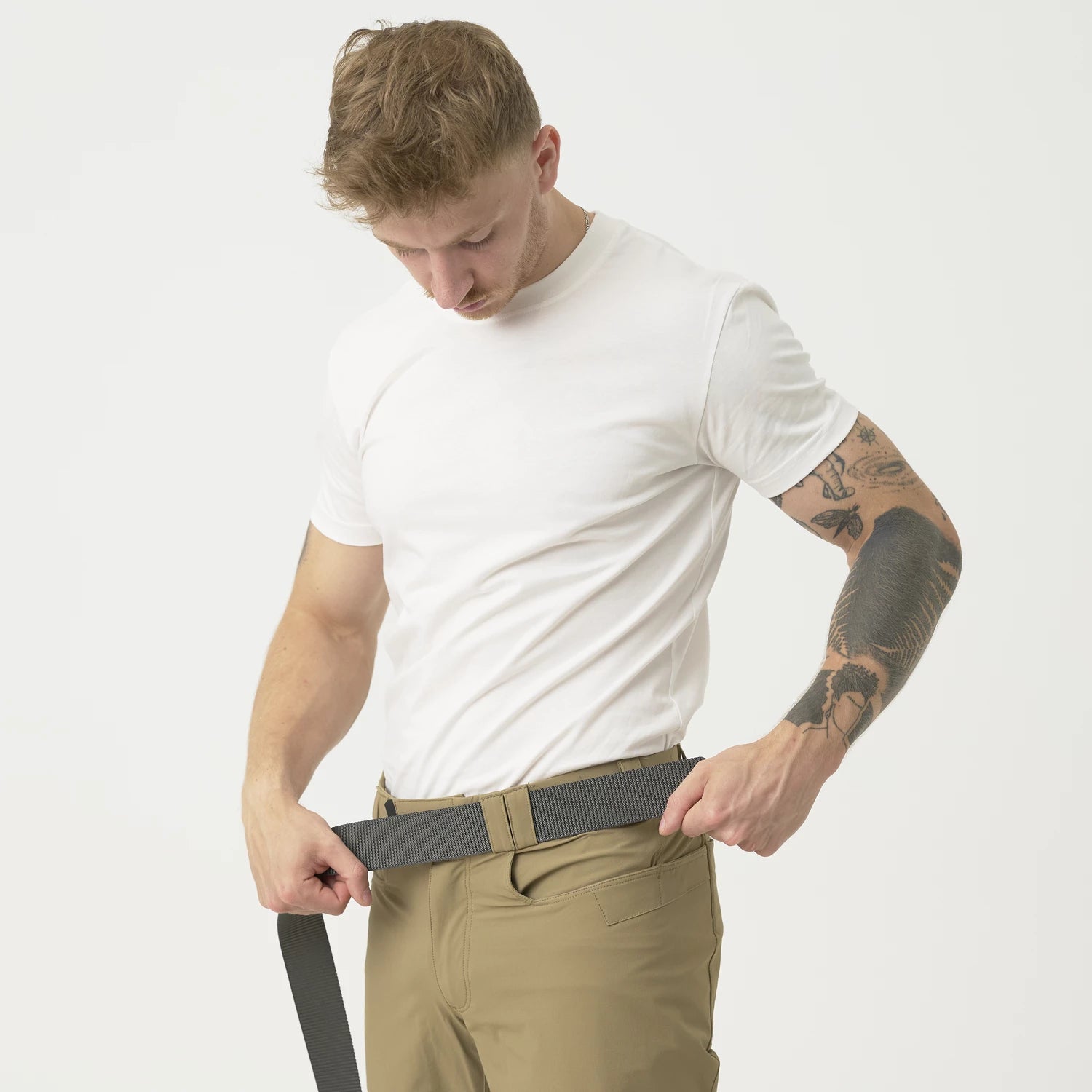 Helikon-Tex COVERT nohavice VersaStretch taktické Versa Stretch Lite, Khaki – detail 3
