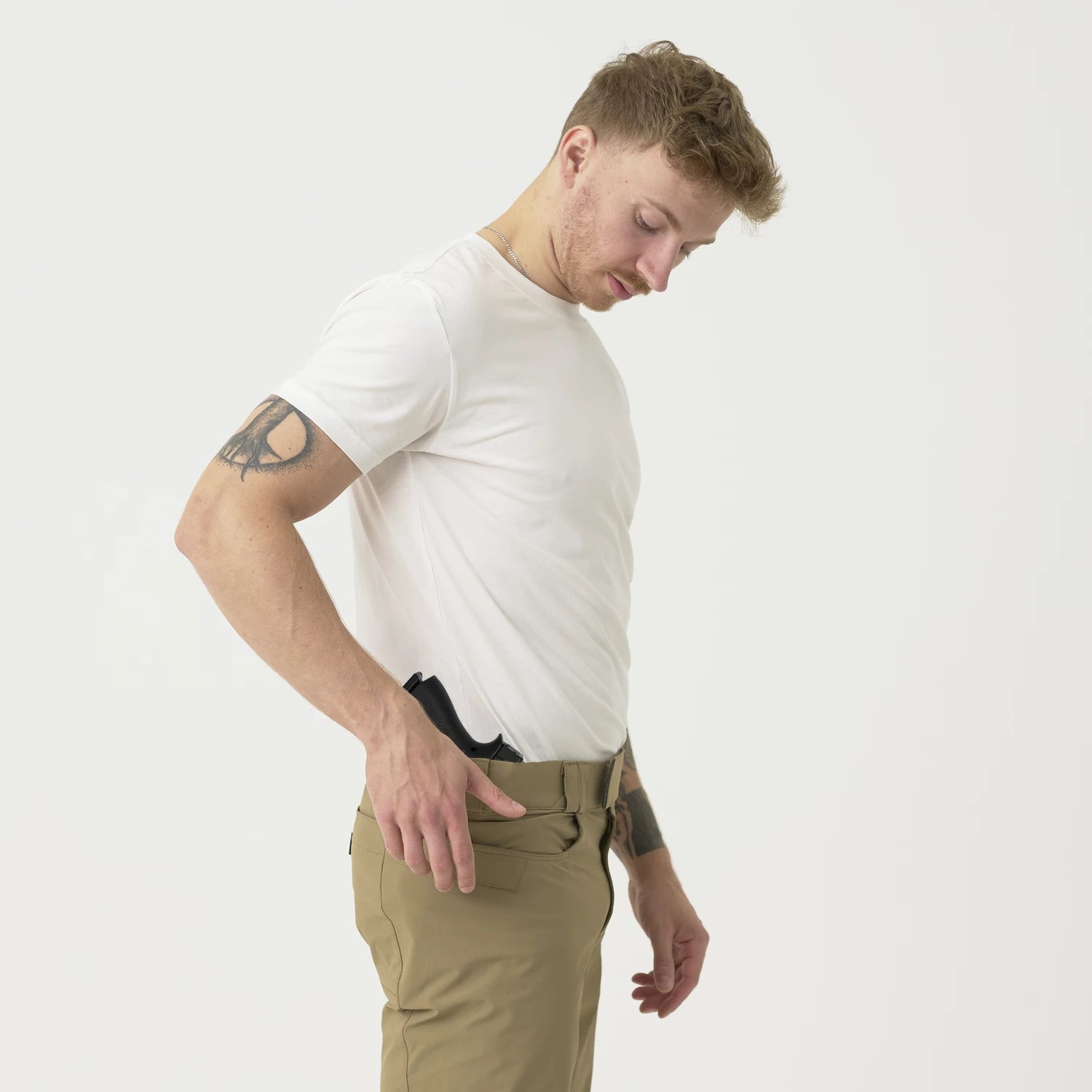 Helikon-Tex COVERT nohavice VersaStretch taktické Versa Stretch Lite, Khaki – detail 8