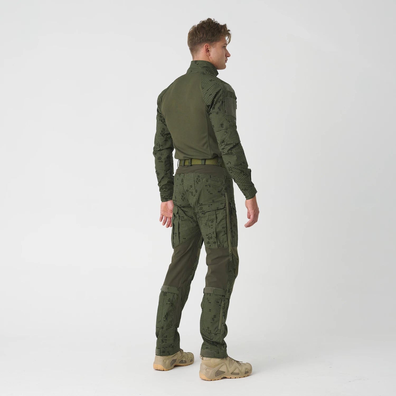 Helikon-Tex MCDU nohavice, Desert Night Camo / Olive Green – detail 2