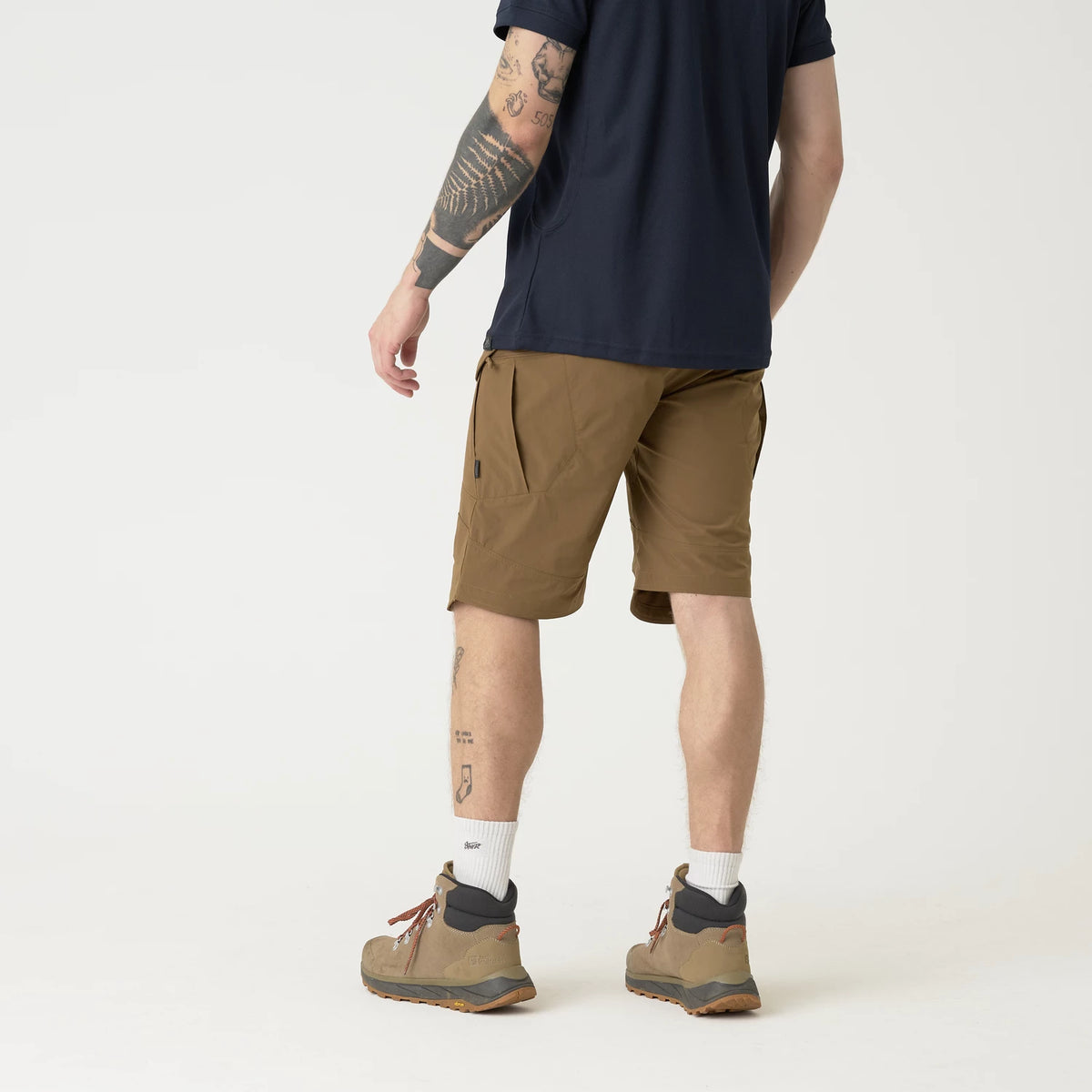Helikon-Tex OTS 11" šortky VersaStrecth taktické outdoorové Versa Strecth Lite, Crimson Sky / Black – detail 2
