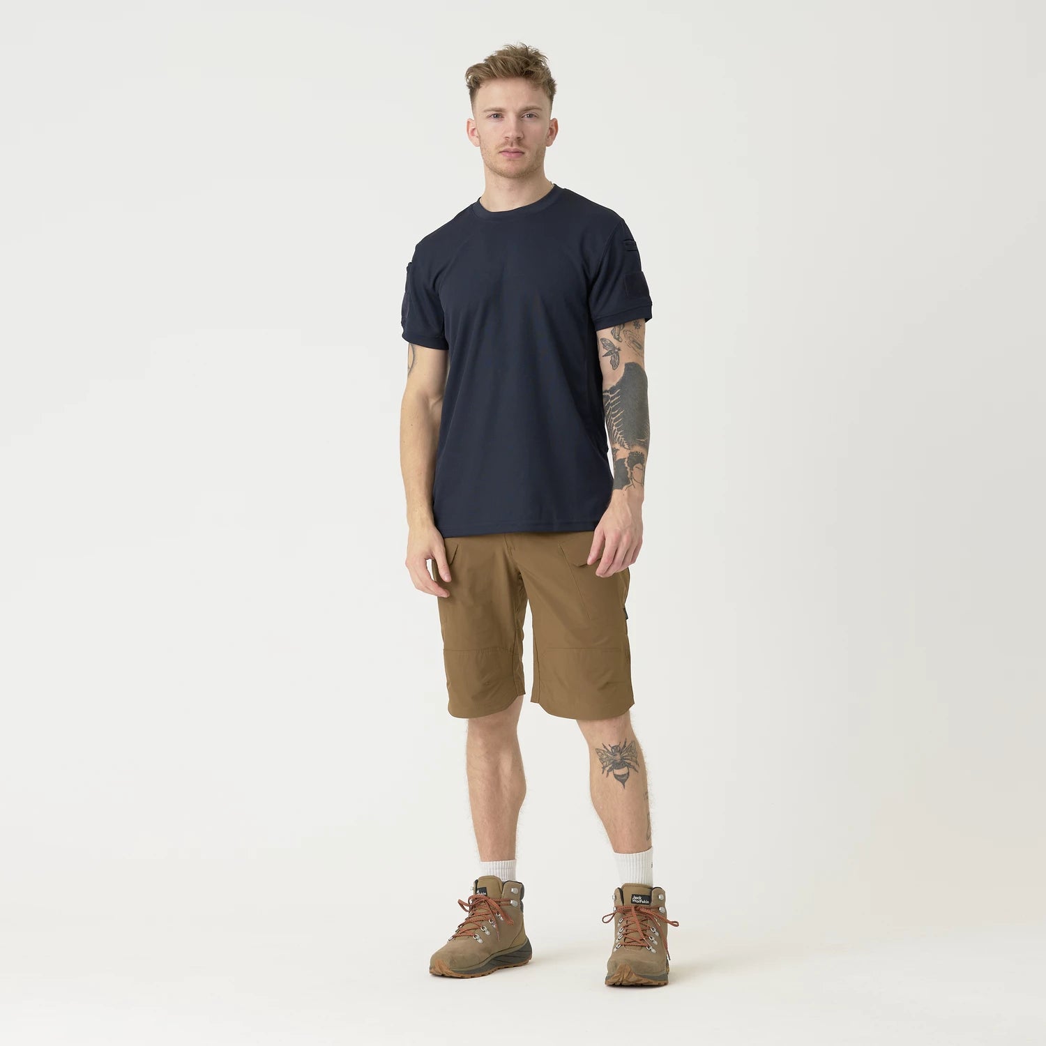 Helikon-Tex OTS 11" šortky taktické outdoorové VersaStretch Lite, Black – detail 5