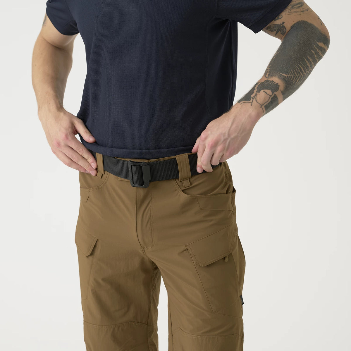 Helikon-Tex OTS 11" šortky VersaStretch taktické outdoorové Versa Stretch Lite, Shadow Grey – detail 15