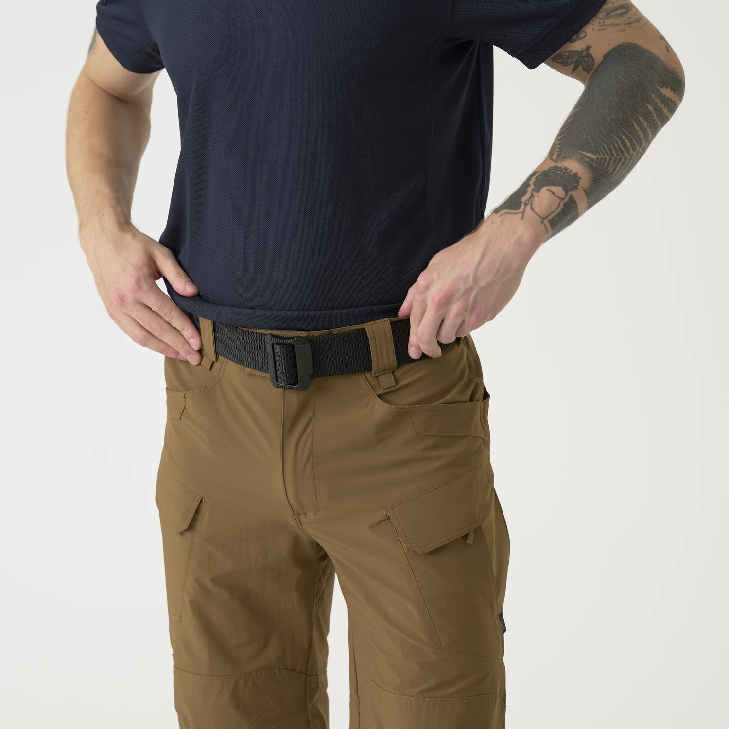 Helikon-Tex OTS 11" šortky taktické outdoorové VersaStretch Lite, Black – detail 15