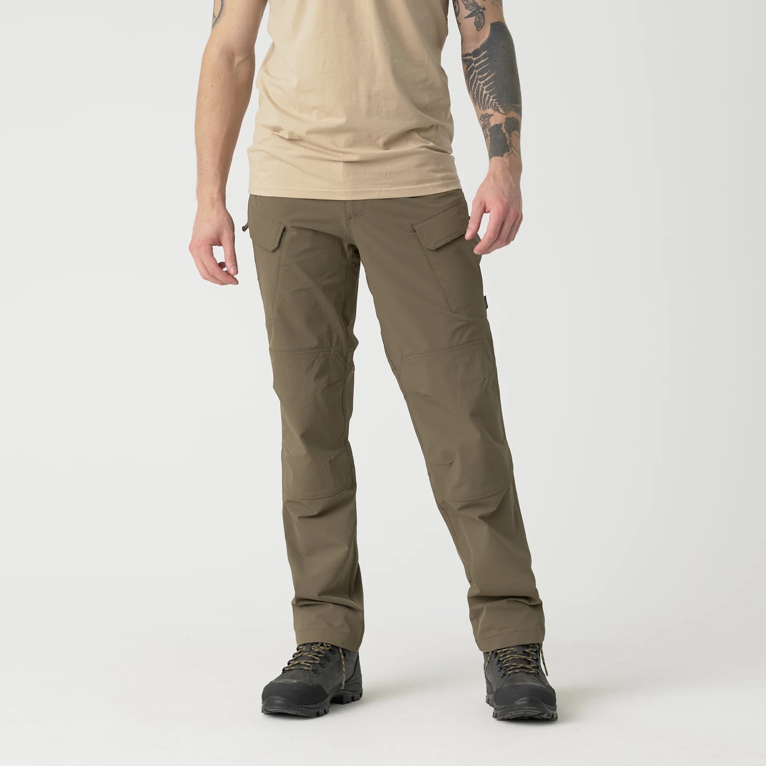 Helikon-Tex OTP nohavice VersaStretch taktické Outdoorové Versa Stretch, RAL 7013DE – detail