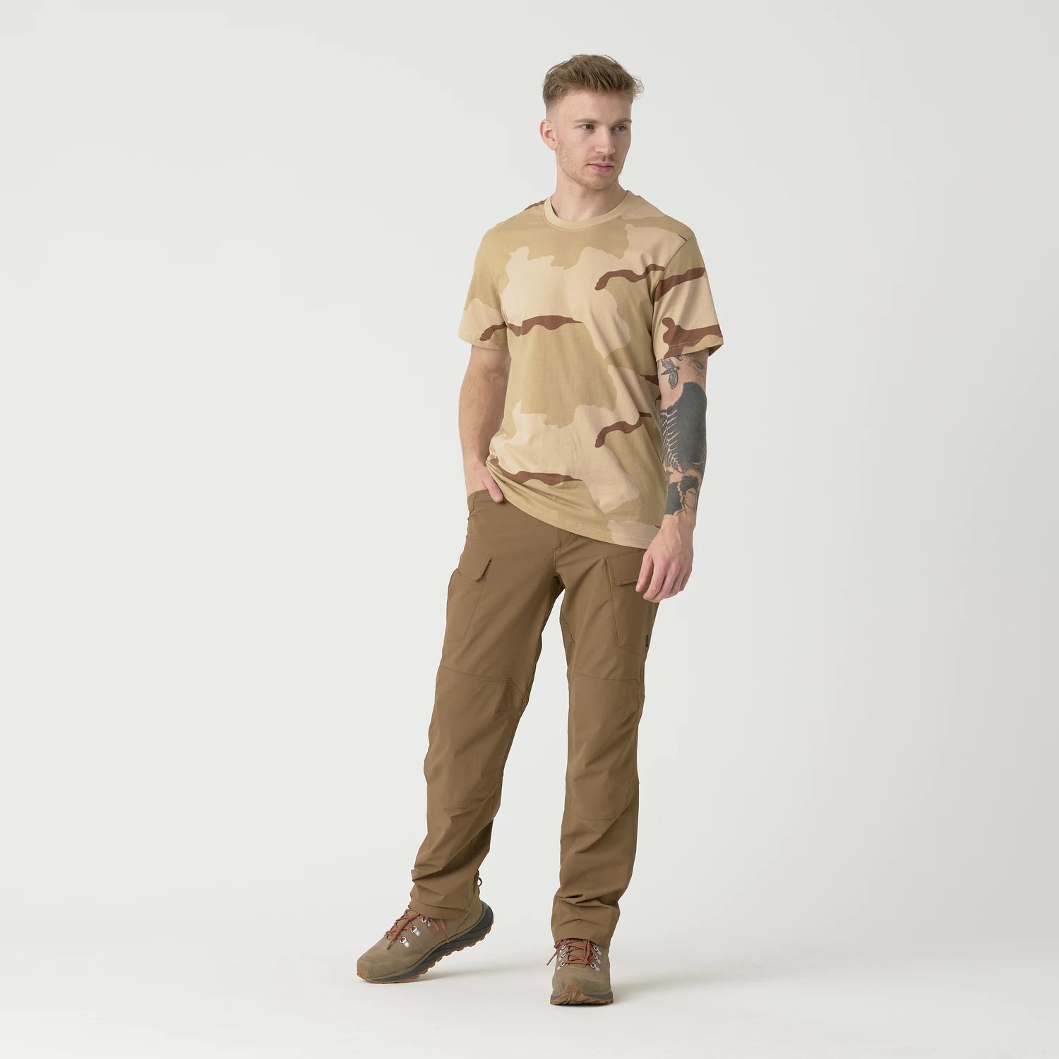 Helikon-Tex OTP nohavice VersaStretch taktické Outdoorové Versa Stretch, RAL 7013DE – detail 4