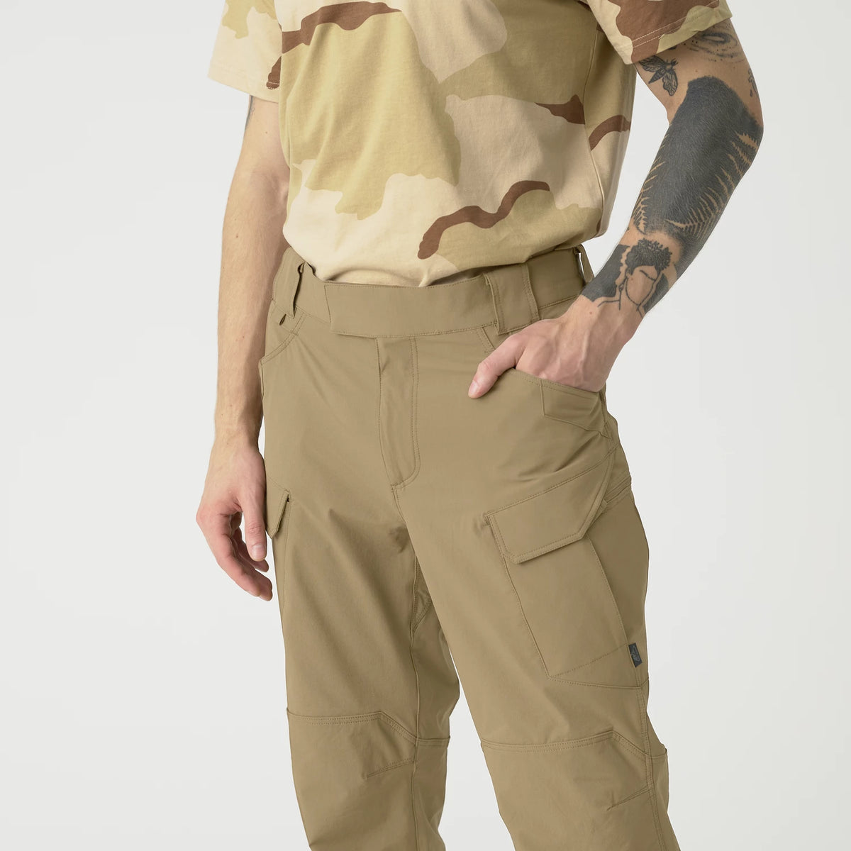 Helikon-Tex OTP nohavice VersaStretch taktické Versa Stretch Lite Outdoorové, Khaki – detail 12