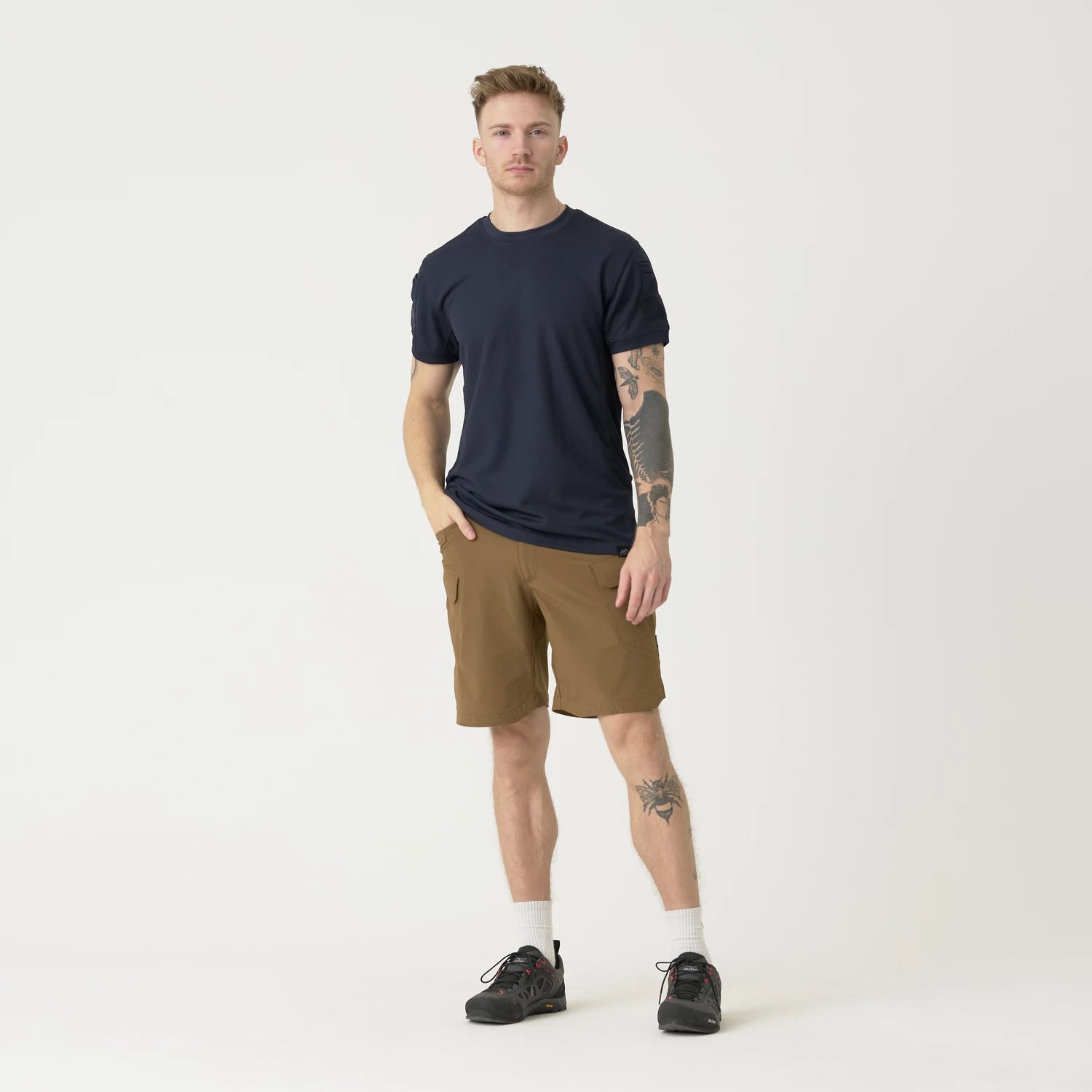 Helikon-Tex OTS 8.5" šortky VersaStretch taktické outdoorové Versa Stretch Lite, Khaki – detail 1