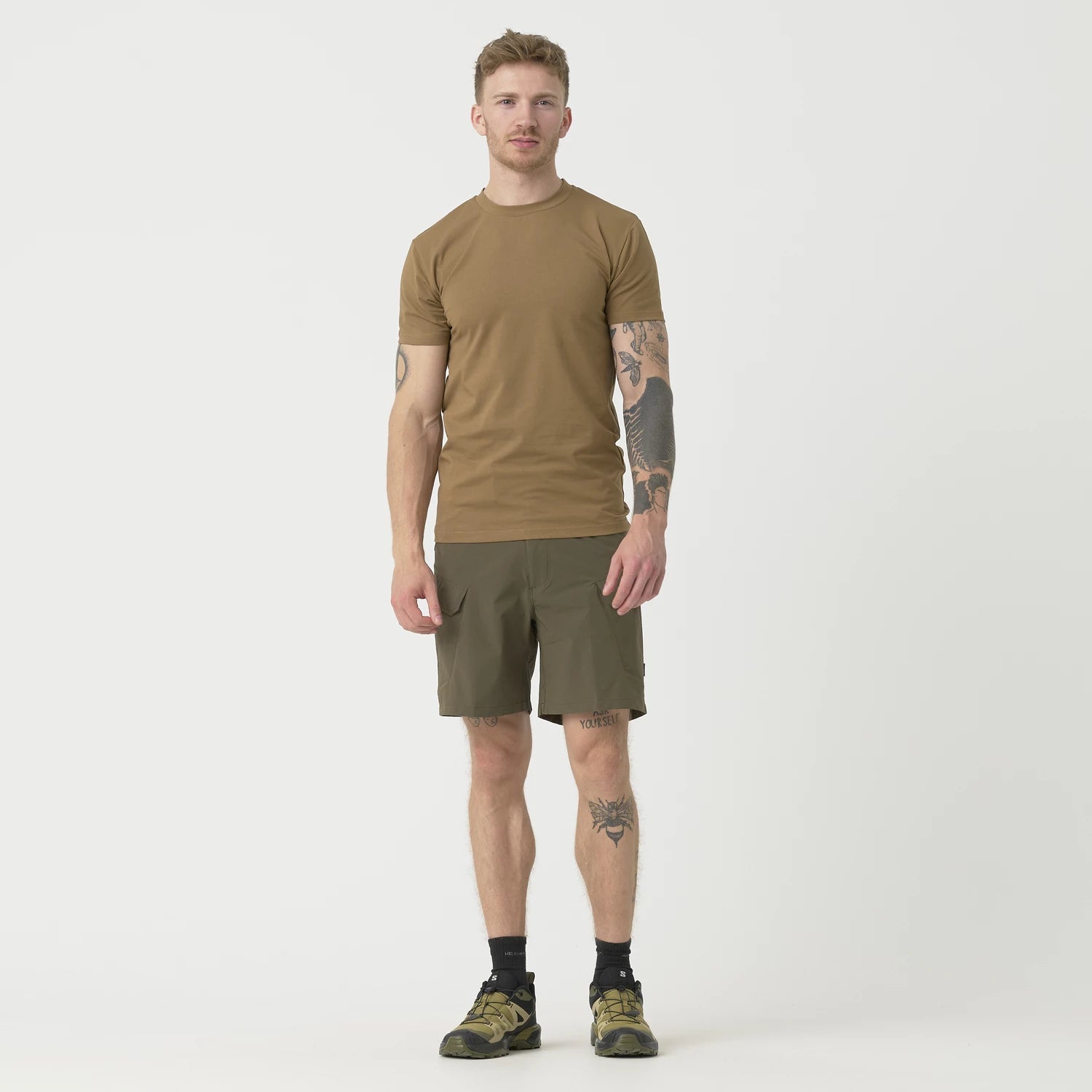 Helikon-Tex Ultra OTUS šortky VersaStretch outdoorové taktické Versa Stretch Lite Outdoorove, Taiga Green – detail 1
