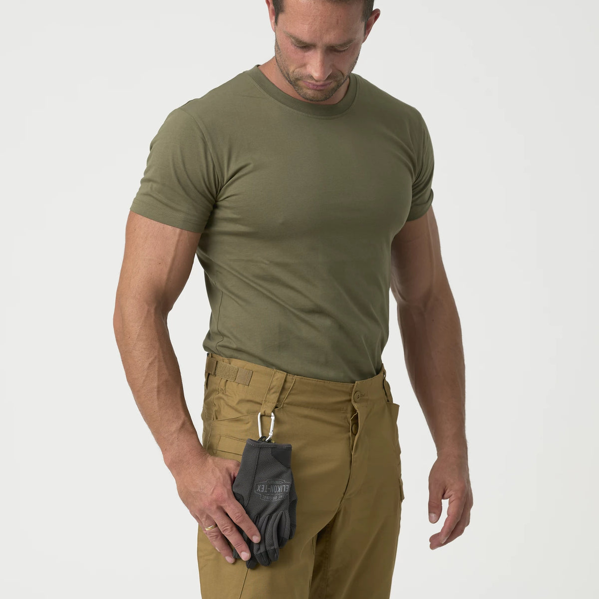 Helikon-Tex SFU NEXT Mk2 nohavice PolyCotton Stretch Ripstop, olivovo zelené – detail 8
