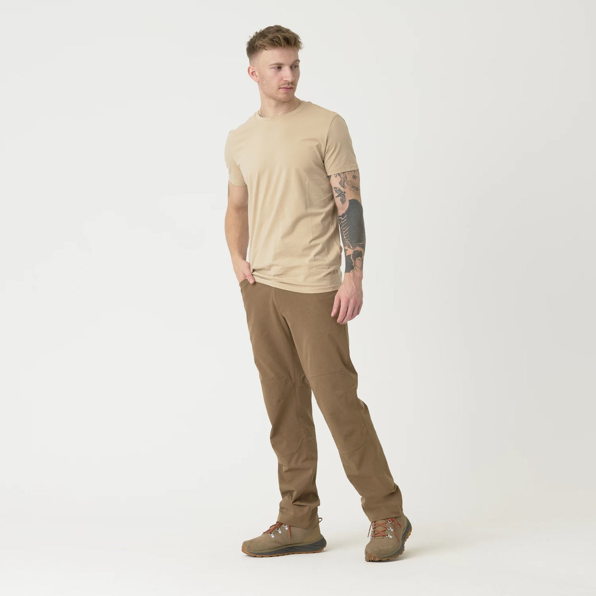 Helikon-Tex AeroTech trekingové nohavice taktické, Olive Drab – detail 1
