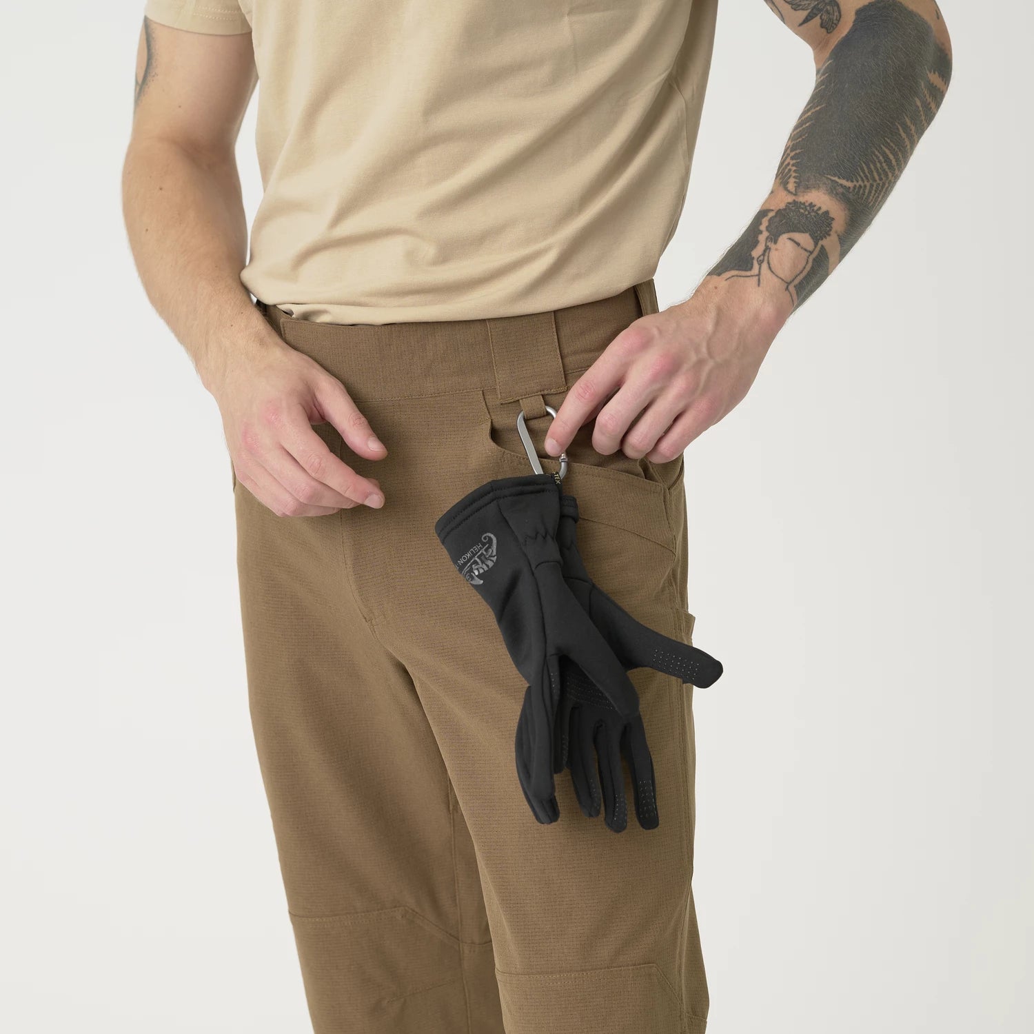 Helikon-Tex AeroTech trekingové nohavice taktické, Mud Brown – detail 4