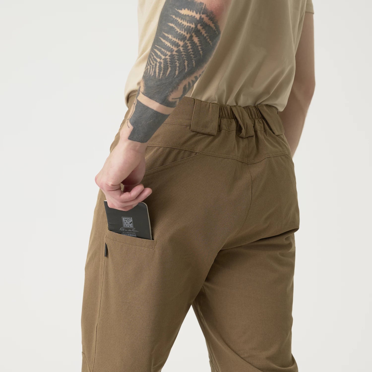 Helikon-Tex AeroTech trekingové nohavice taktické, Mud Brown – detail 5