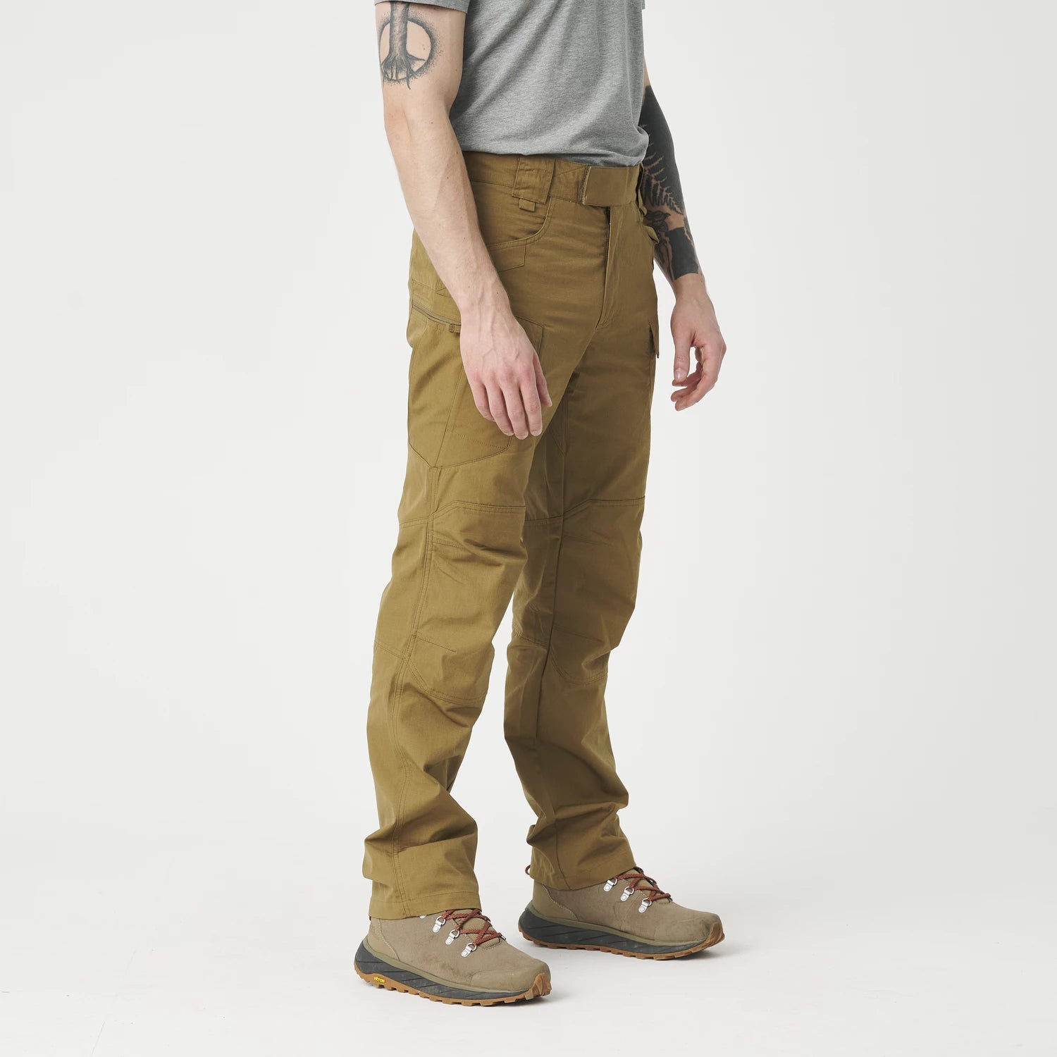 Helikon-Tex UTP nohavice taktické Flex, Coyote – detail