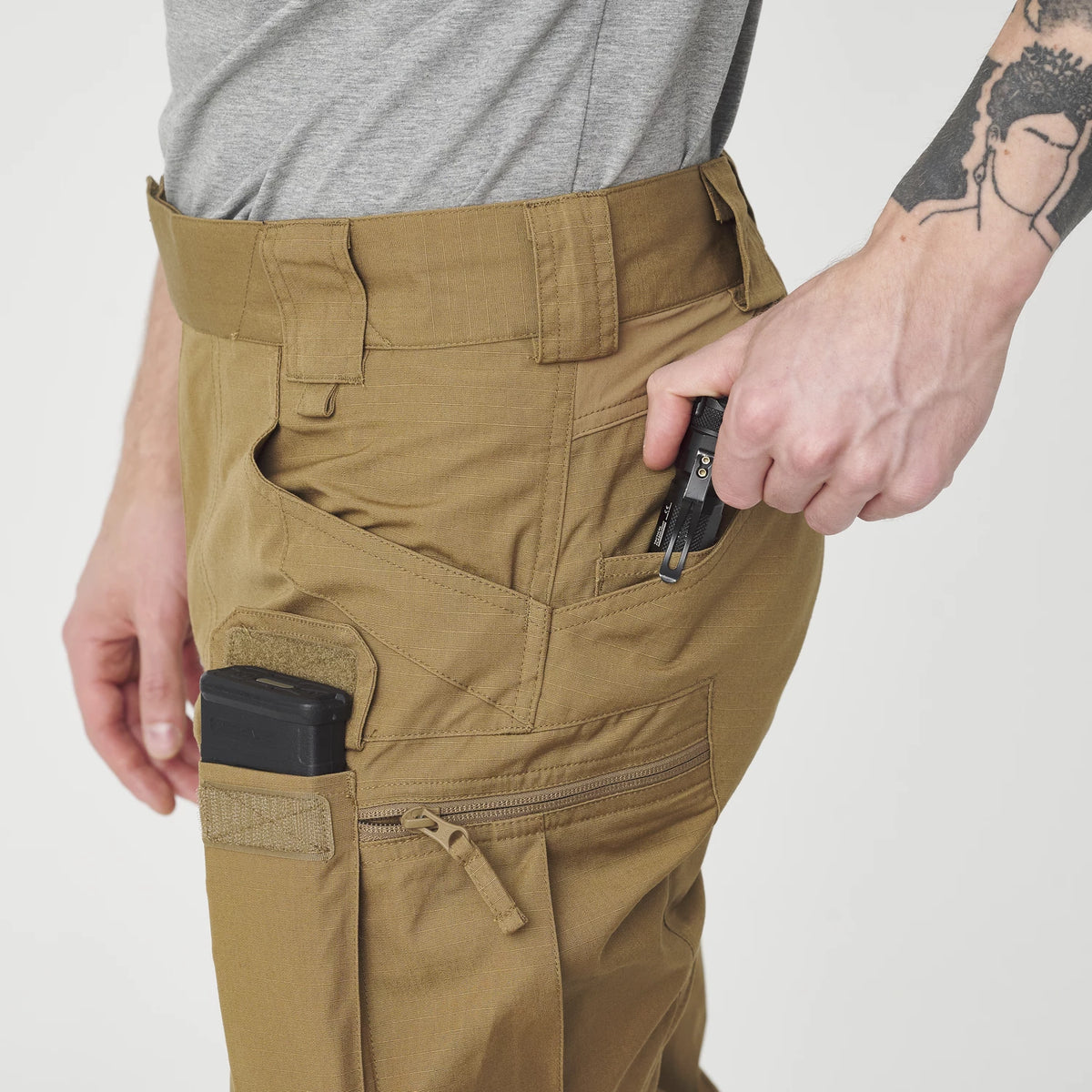 Helikon-Tex UTP nohavice taktické Flex, MultiCam – detail 4