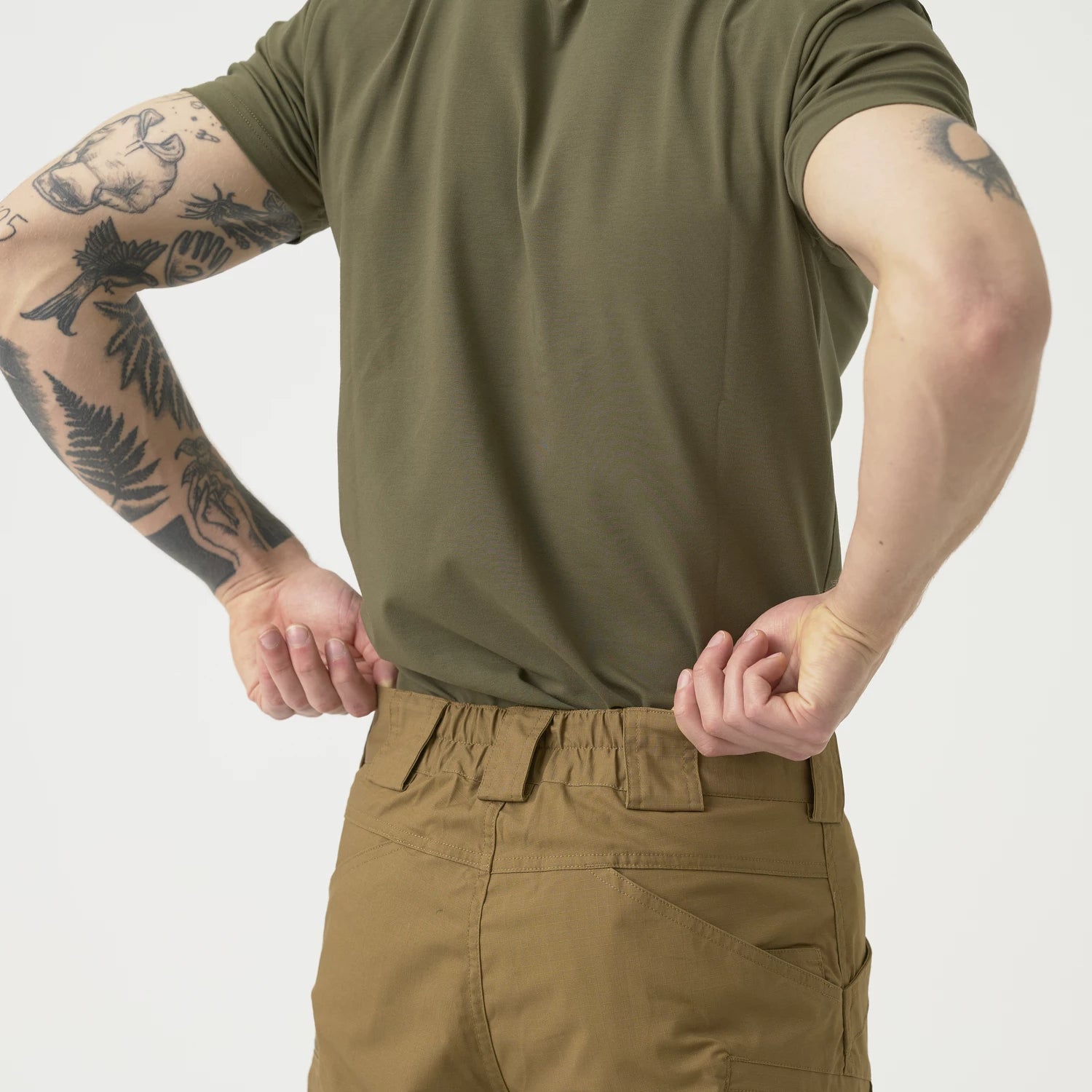 Helikon-Tex Urban Tactical 11" krátke nohavice Rip-Stop polycotton, Crimson Sky/Ash Grey – detail 7
