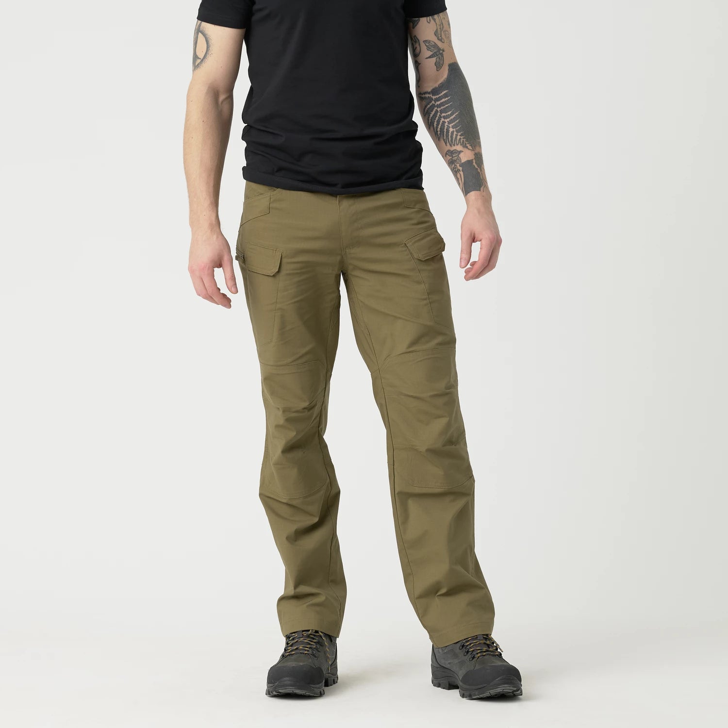 Helikon-Tex Urban Tactical nohavice Rip-Stop polycotton, Adaptive Green – detail