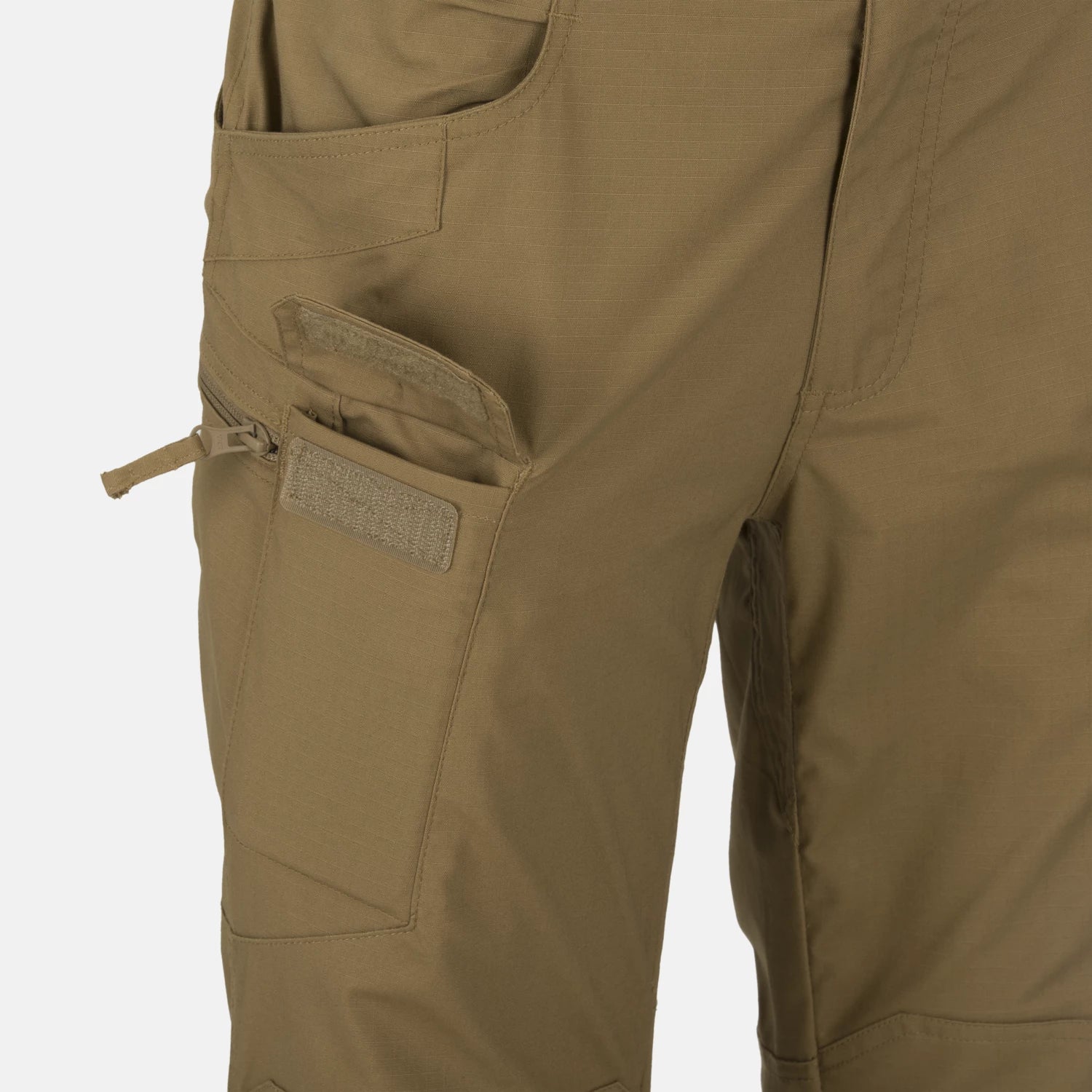Helikon-Tex Urban Tactical nohavice Rip-Stop polycotton, coyote – detail 1