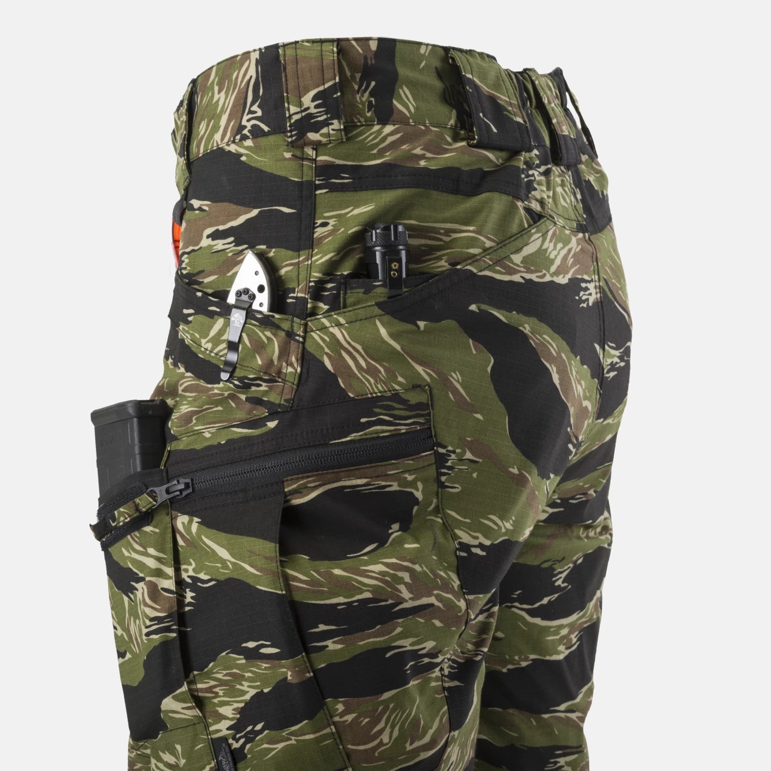 Helikon-Tex UTP® nohavice pánske PolyCotton Stretch Ripstop, čierna – detail 2