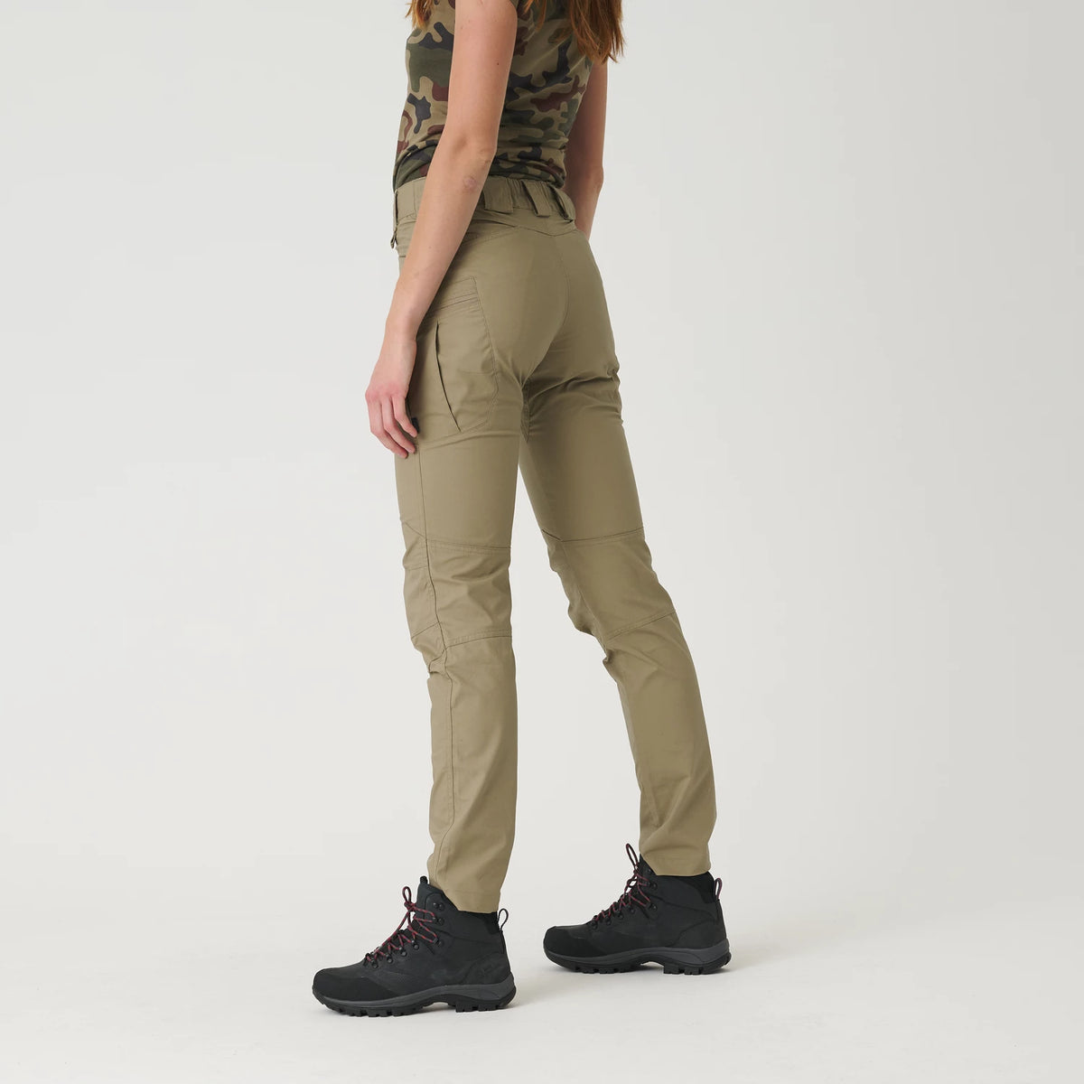 Helikon-Tex UTP Resized mestské nohavice taktické dámske PolyCotton Ripstop, Olive Drab – detail 2