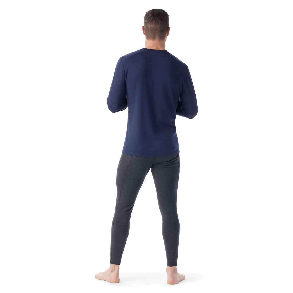 Smartwool Merino 250 Baselayer Crew Boxed pánske tričko s dlhým rukávom, deep navy