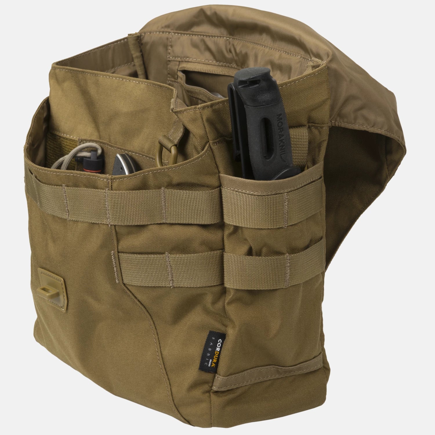 Helikon-Tex Bushcraft Haversack taška Cordura, Earth Brown / Clay – detail 8