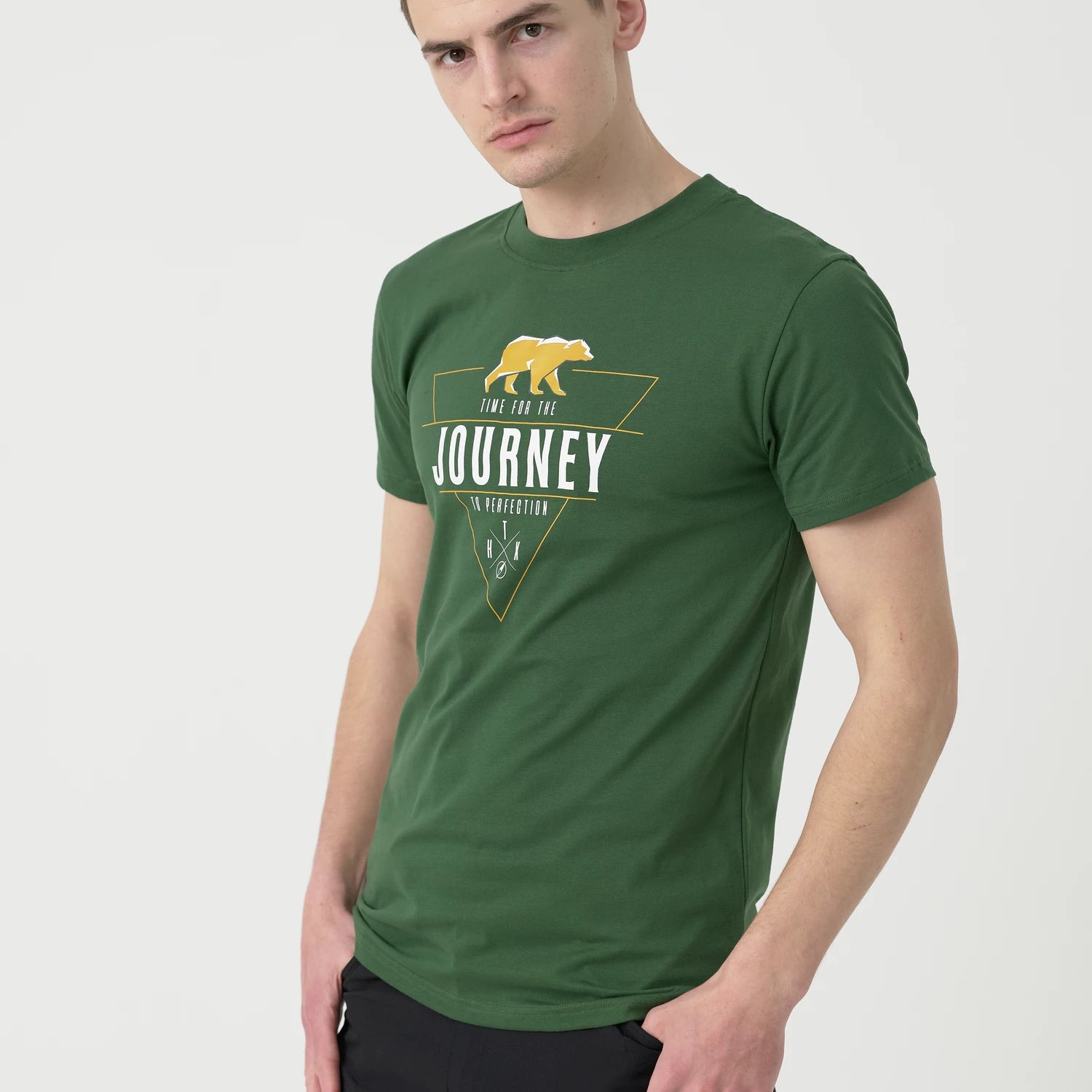 Helikon-Tex Journey to Perfection tričko, Monstera Green – detail 2