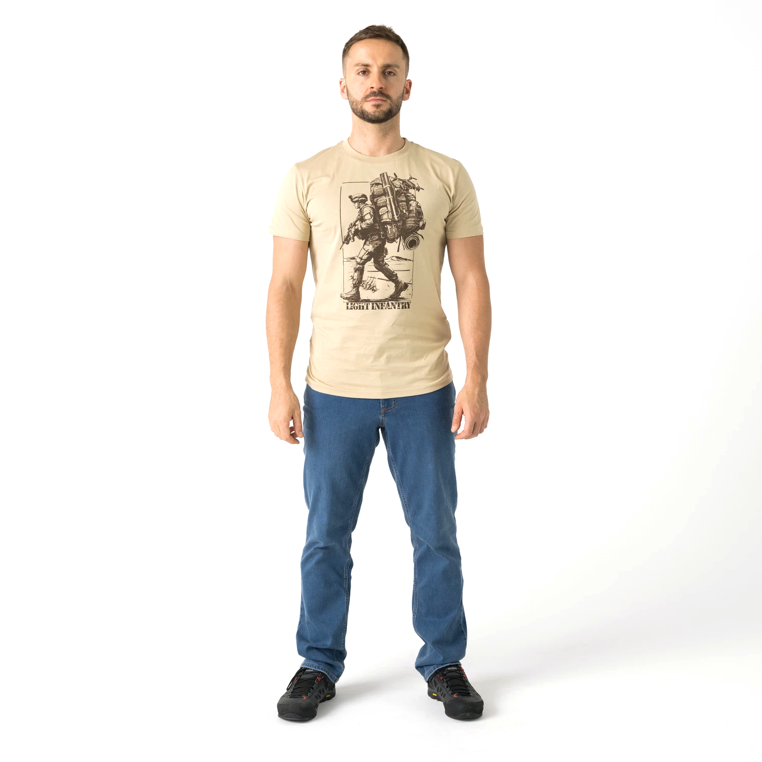 Helikon-Tex Light Infantry tričko, khaki