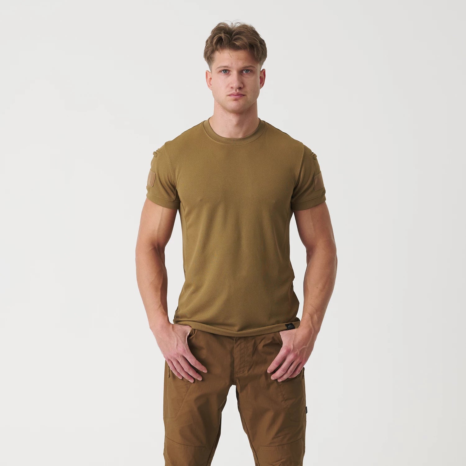Helikon-Tex Top Cool tričko TopCool taktické, Coyote – detail