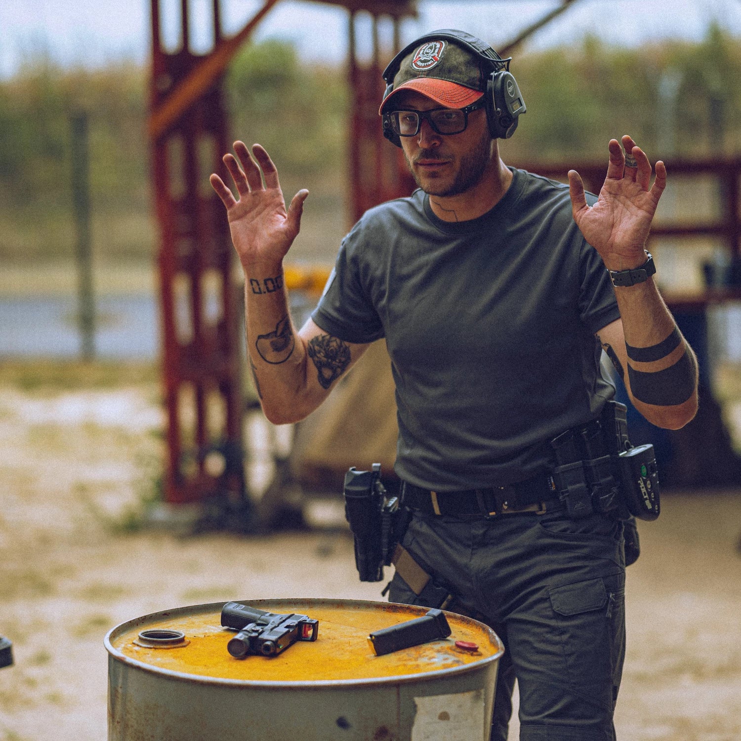 Helikon-Tex Tactical Top Cool krátke tričko – v použití 2