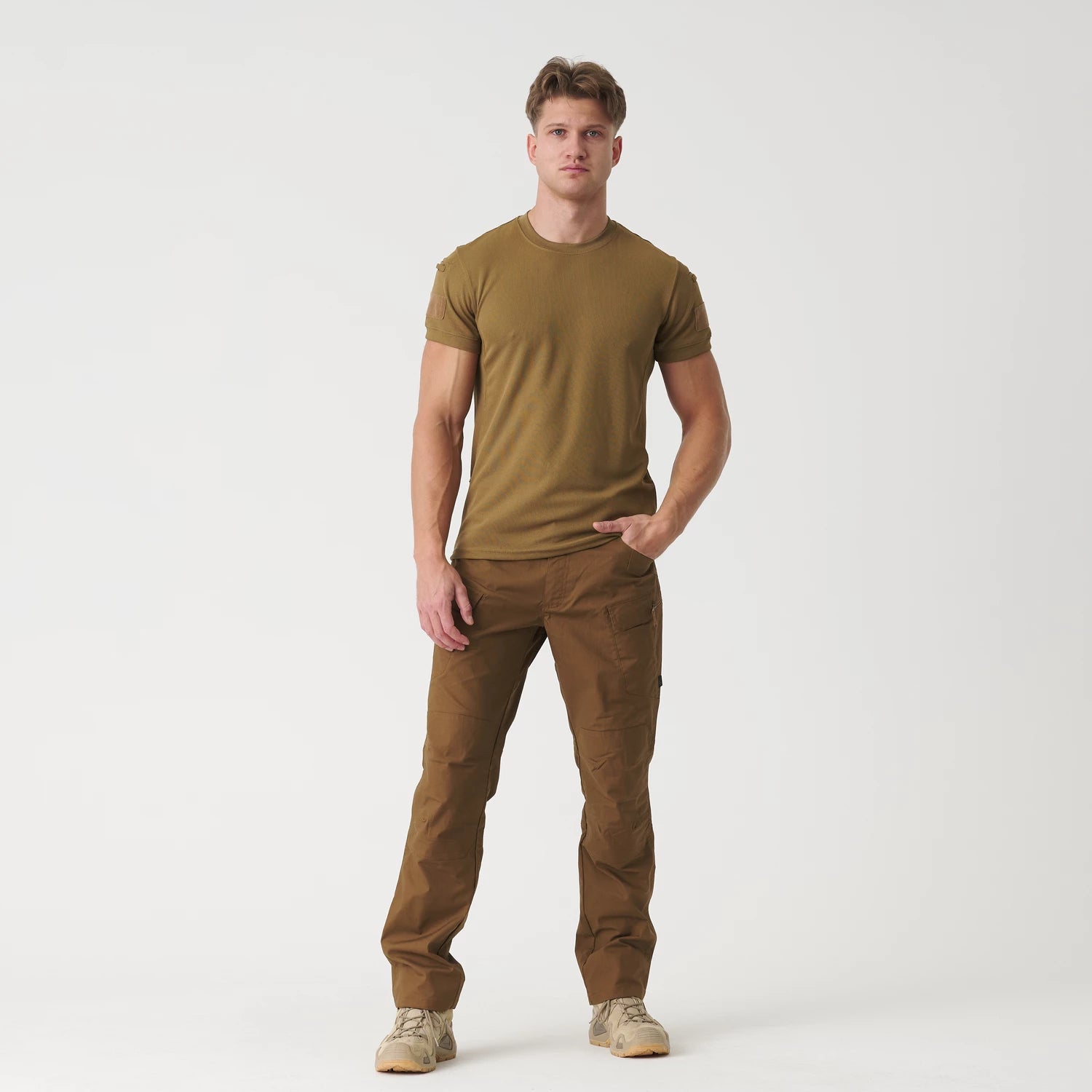 Helikon-Tex Top Cool tričko TopCool taktické PL Woodland – detail 3