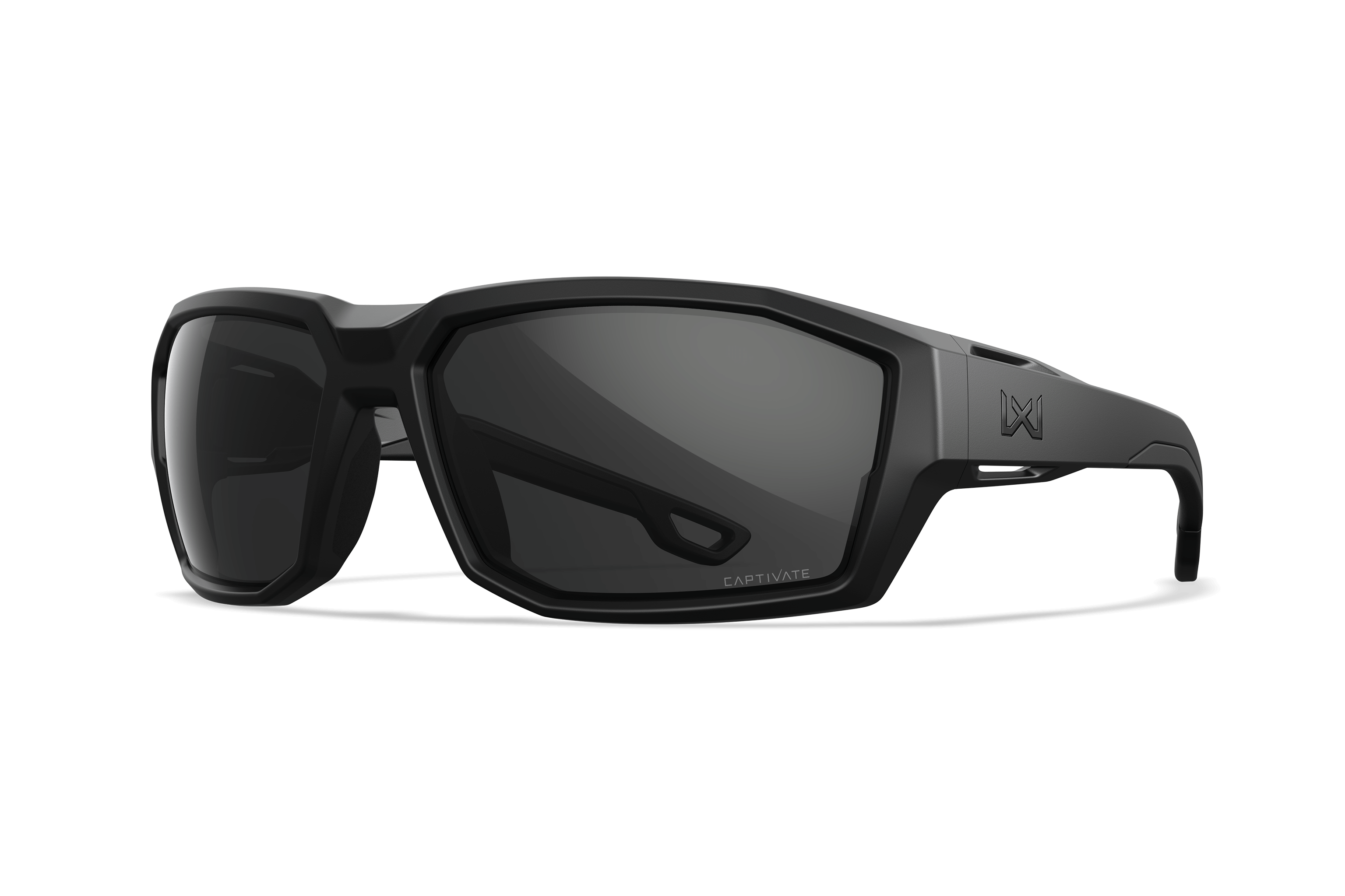 Wiley X Alpine balistické slnečné okuliare, Matte Black / CAPTIVATE Grey
