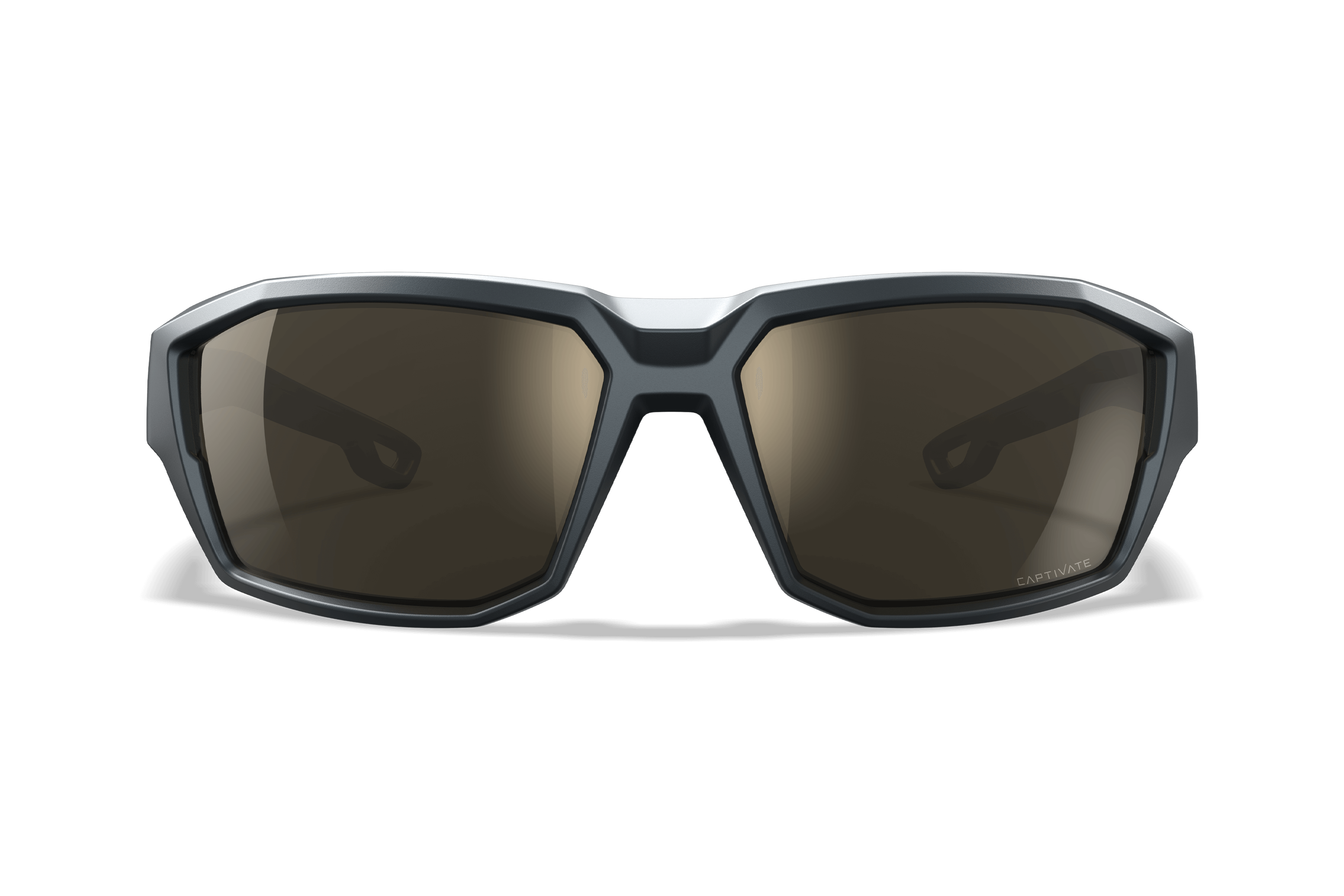Wiley X Alpine Βαλλιστικά Γυαλιά Ηλίου, Matte Graphite Grey / CAPTIVATE Tungsten Mirror