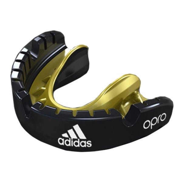Adidas Opro Gen4 Gold Braces προστατευτικό δοντιών, μαύρο-χρυσό