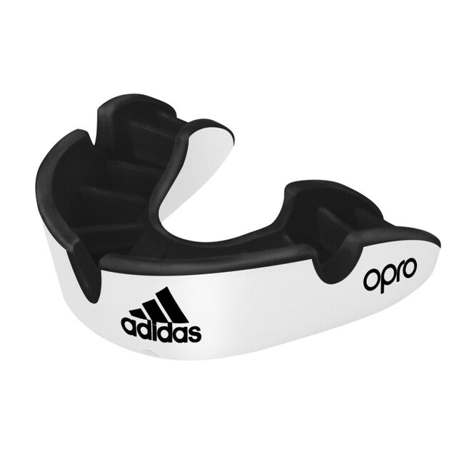 Adidas Opro Silver Προστασία Δοντιών, λευκό-μαύρο