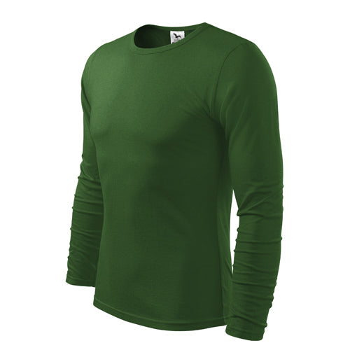 Malfini Fit-T Μακρυμάνικο Μπλουζάκι 160g/m2, πράσινο