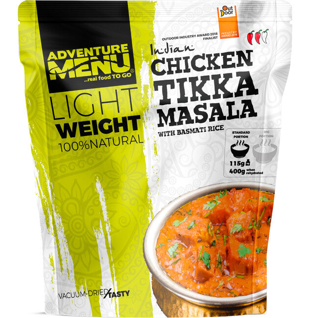 Adventure Κοτόπουλο Tikka Masala με Ρύζι Basmati, 600g