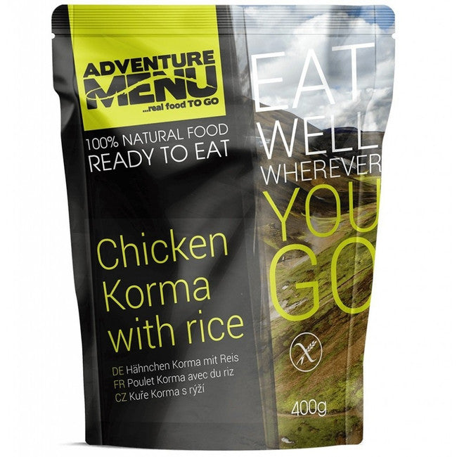 Adventure Menu Κοτόπουλο Korma με Ρύζι 400g