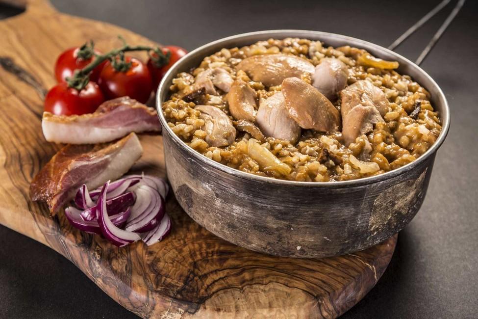AdventureMenu Κοτόπουλο άγριας κυνηγεσίας με ρύζι 400g