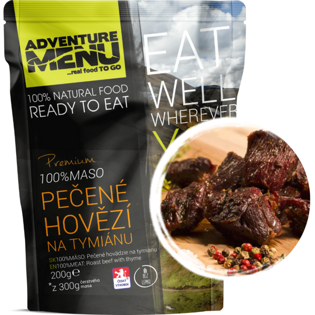Adventure Menu Βοδινό Ψητό με Θυμάρι, 200g