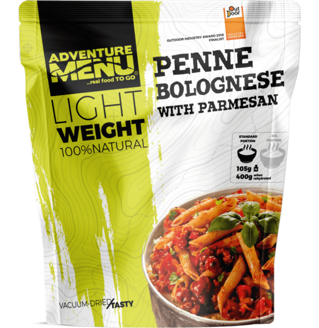 Adventure menu Penne με Σάλτσα Μπολονέζ και Παρμεζάνα, 600g