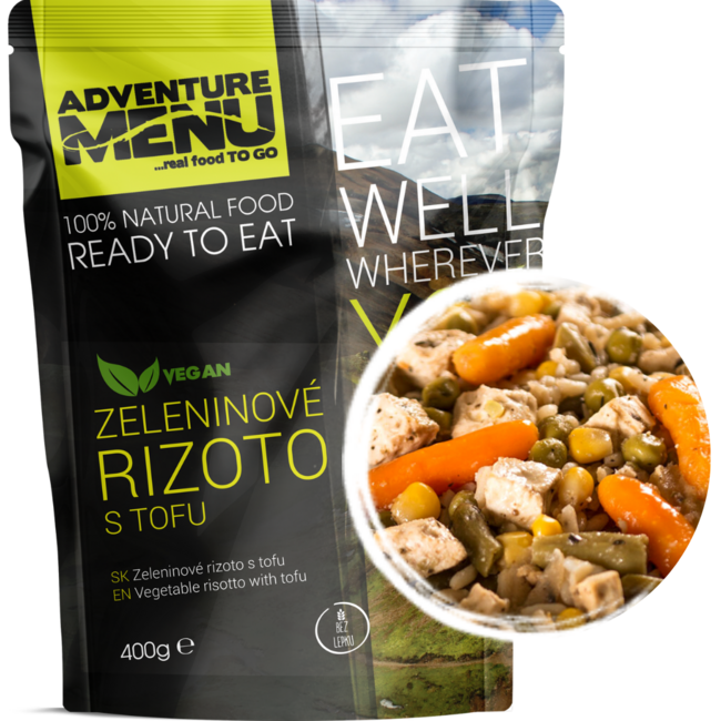 Adventure menu Ρύζι Λαχανικών με Τόφου, 400g