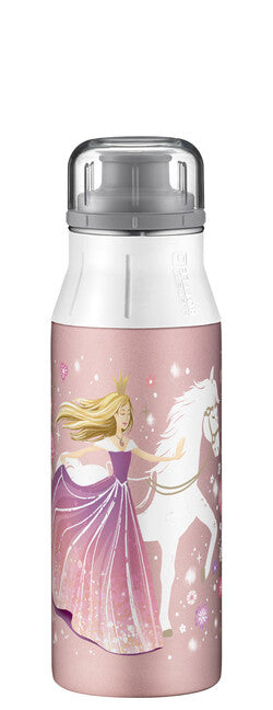 alfi elementBottle Kids Παιδική Φιάλη Ποτού από Ανοξείδωτο Χάλυβα, 0,6 l, Πριγκίπισσα