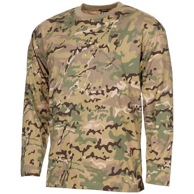 MFH Αμερικανικό Μακρυμάνικο Μπλουζάκι, operation-camo