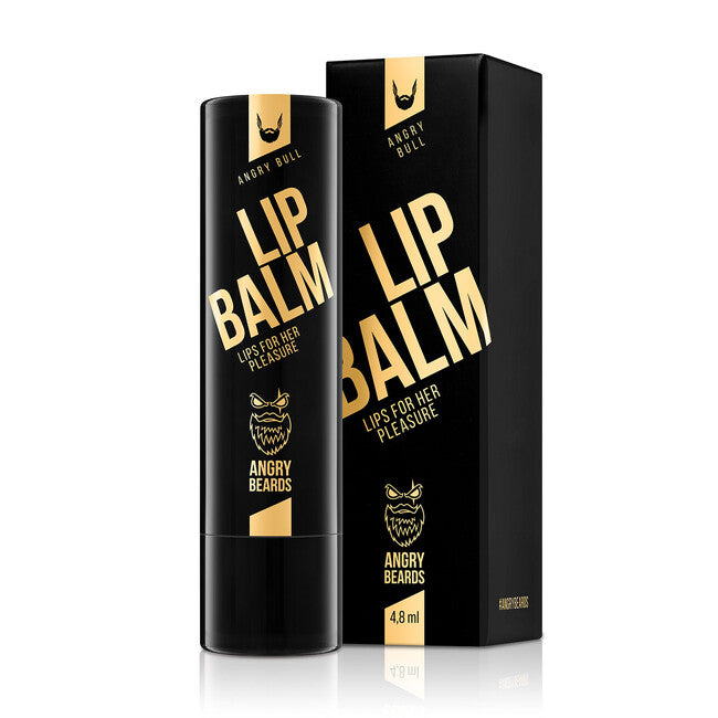 ANGRY BEARDS Ενεργοποιητικό Lip Balm Bull Βάλσαμο Χειλιών, 4,8 ml
