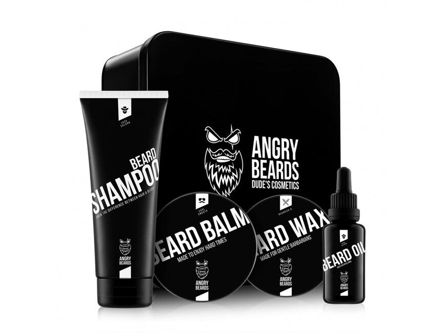 Angry Beards σετ περιpoίησης γενειάδας και μουστάκι