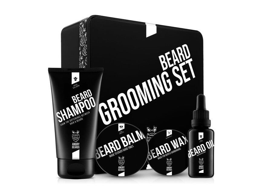 Angry Beards σετ φροντίδας γενειάδας και μουστακιών