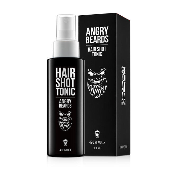 ANGRY BEARDS Hair Shot tonik za lase, 100 ml