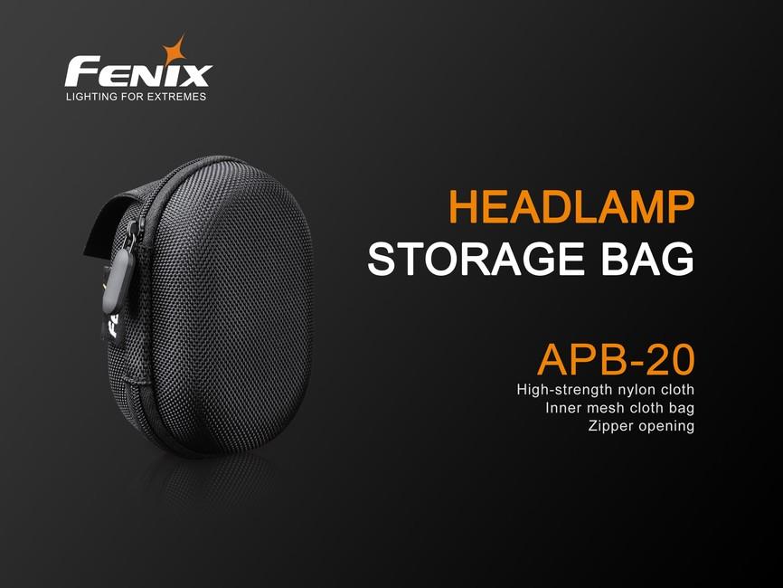 Fenix APB-20 θήκη για κεφαλόφωτο, μαύρο